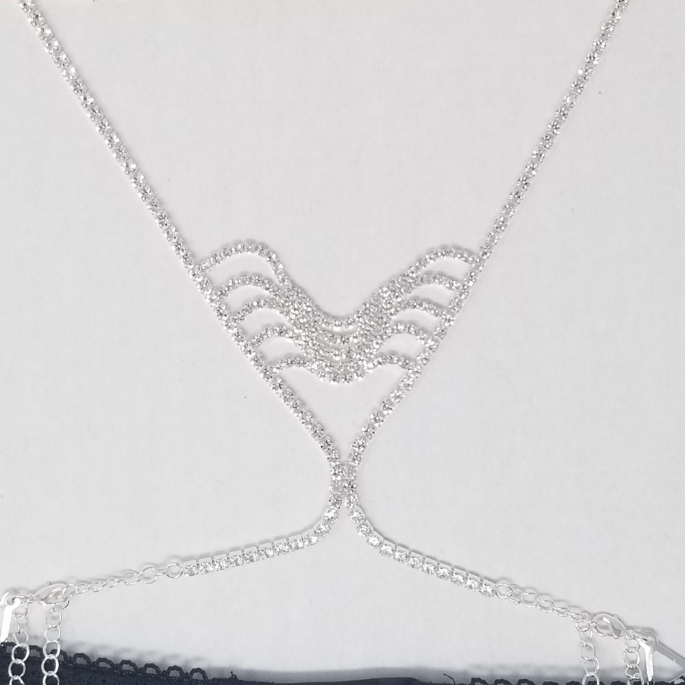 Brazilian Bra Strap Replacement silver chain
